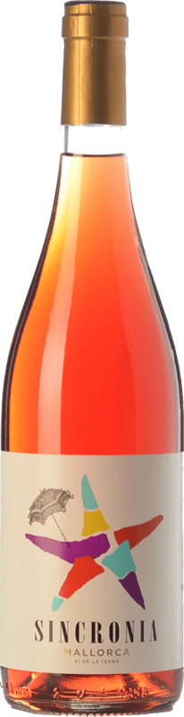 9,95 € | Rosé wine Mesquida Mora Sincronia Rosat I.G.P. Vi de la Terra de Mallorca Balearic Islands Spain Merlot, Cabernet Sauvignon, Callet Bottle 75 cl