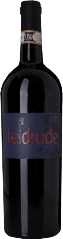 24,95 € | Red wine Michele Laluce Le Drude D.O.C. Aglianico del Vulture Basilicata Italy Aglianico Bottle 75 cl
