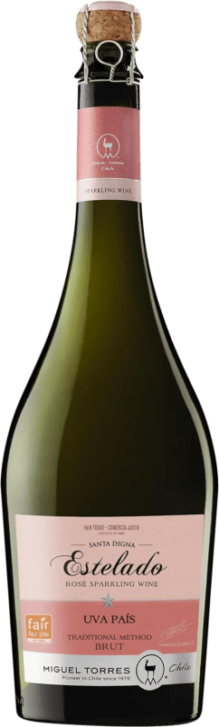 Spedizione Gratuita | Spumante rosato Miguel Torres Santa Digna Estelado Rosé Brut Riserva I.G. Valle Central Central Valley Chile Tempranillo 75 cl