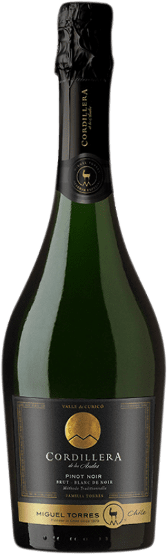 送料無料 | 白スパークリングワイン Miguel Torres Cordillera Brut 高齢者 I.G. Valle Central セントラルバレー チリ Pinot Black 75 cl