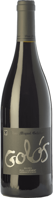18,95 € | Red wine Miquel Gelabert Golós Negre Aged D.O. Pla i Llevant Balearic Islands Spain Callet, Fogoneu, Mantonegro Bottle 75 cl