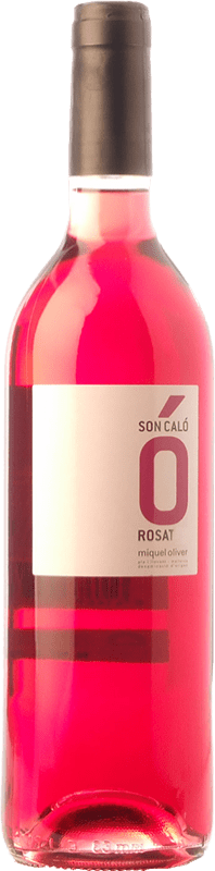 6,95 € Envío gratis | Vino rosado Miquel Oliver Son Caló Rosat D.O. Pla i Llevant