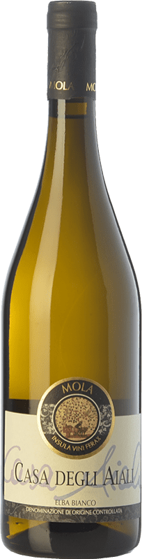 Envoi gratuit | Vin blanc Mola Casa degli Ajali D.O.C. Elba Toscane Italie Malvasía, Ansonica, Procanico, Muscat Blanc 75 cl