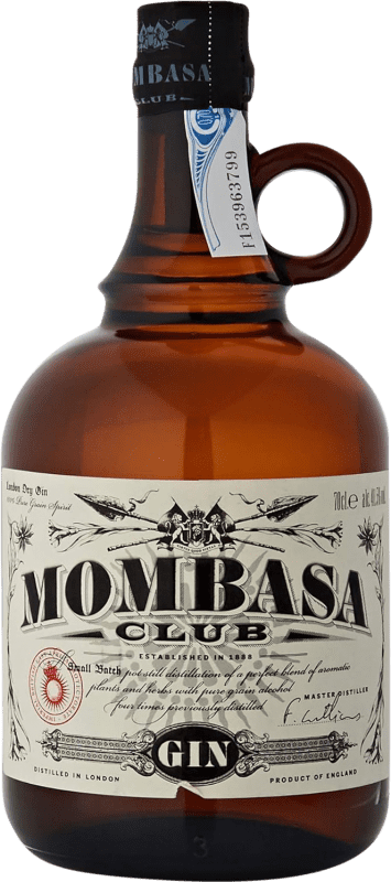 Free Shipping | Genever Gin Mombasa Club United Kingdom 70 cl
