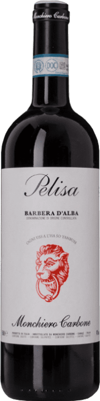 Бесплатная доставка | Красное вино Monchiero Carbone Pelisa D.O.C. Barbera d'Alba Пьемонте Италия Barbera — Барбера 75 cl