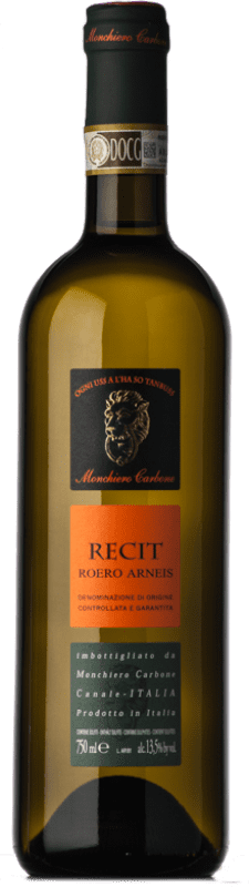 16,95 € | White wine Monchiero Carbone Recit D.O.C.G. Roero Piemonte Italy Arneis Bottle 75 cl