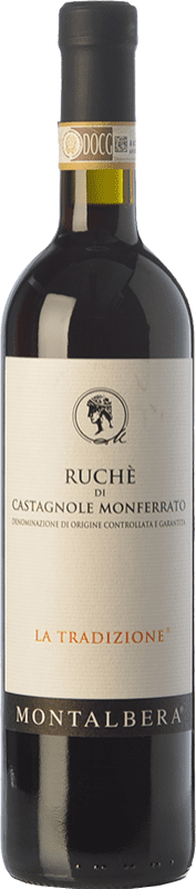 14,95 € Envio grátis | Vinho tinto Montalbera La Tradizione D.O.C. Ruchè di Castagnole Monferrato