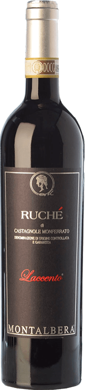 34,95 € Spedizione Gratuita | Vino rosso Montalbera Laccento D.O.C. Ruchè di Castagnole Monferrato