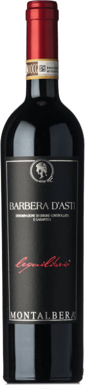Бесплатная доставка | Красное вино Montalbera Lequilibrio D.O.C. Barbera d'Asti Пьемонте Италия Barbera — Барбера 75 cl