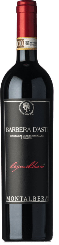 12,95 € Бесплатная доставка | Красное вино Montalbera Lequilibrio D.O.C. Barbera d'Asti