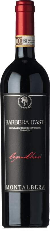 12,95 € Free Shipping | Red wine Montalbera Lequilibrio D.O.C. Barbera d'Asti