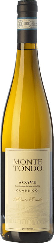 Envoi gratuit | Vin blanc Monte Tondo D.O.C.G. Soave Classico Vénétie Italie Garganega, Trebbiano di Soave 75 cl