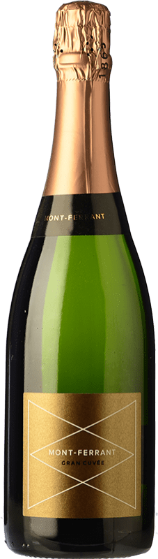 Бесплатная доставка | Белое игристое Mont-Ferrant Gran Cuvée Гранд Резерв D.O. Cava Каталония Испания Macabeo, Xarel·lo, Chardonnay, Parellada 75 cl