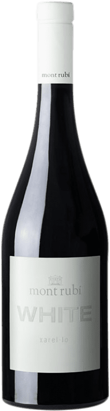 12,95 € Free Shipping | White wine Mont-Rubí White D.O. Penedès Catalonia Spain Xarel·lo Bottle 75 cl