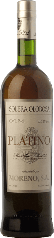 Free Shipping | Fortified wine Moreno Solera Olorosa Platino D.O. Montilla-Moriles Andalusia Spain Pedro Ximénez 75 cl