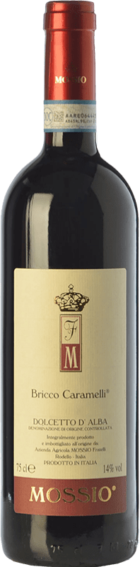 19,95 € | Красное вино Mossio Bricco Caramelli D.O.C.G. Dolcetto d'Alba Пьемонте Италия Dolcetto 75 cl