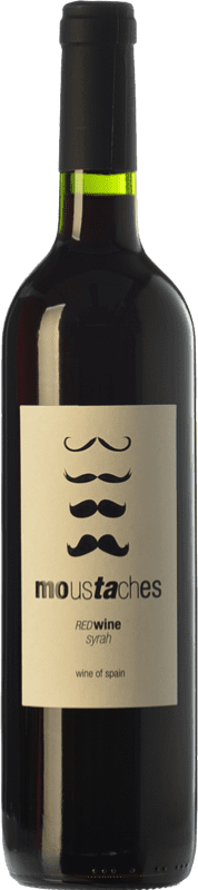 9,95 € | Red wine Moustaches Joven D.O. Sierras de Málaga Andalusia Spain Syrah Bottle 75 cl