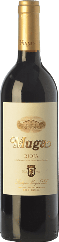 21,95 € | Красное вино Muga старения D.O.Ca. Rioja Ла-Риоха Испания Tempranillo, Grenache, Graciano, Mazuelo 75 cl