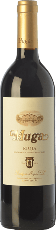 19,95 € | Красное вино Muga старения D.O.Ca. Rioja Ла-Риоха Испания Tempranillo, Grenache, Graciano, Mazuelo 75 cl