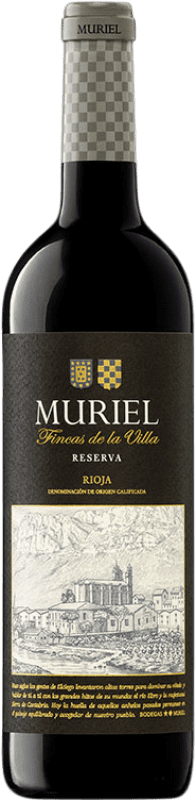 15,95 € | Vin rouge Muriel Fincas de la Villa Réserve D.O.Ca. Rioja La Rioja Espagne Tempranillo 75 cl