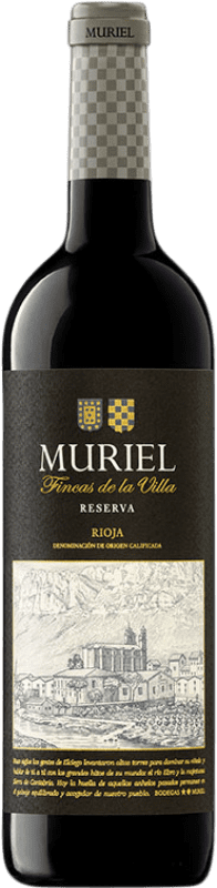 9,95 € | Rotwein Muriel Fincas de la Villa Reserve — Gereift D.O.Ca. Rioja La Rioja Spanien Tempranillo 75 cl