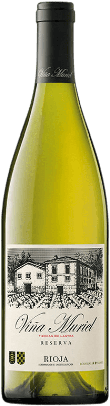 25,95 € Envio grátis | Vinho branco Muriel Viña Reserva D.O.Ca. Rioja