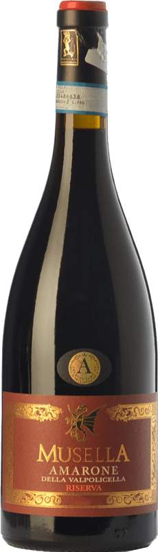 Kostenloser Versand | Rotwein Musella Reserve — Gereift D.O.C.G. Amarone della Valpolicella Venetien Italien Corvina, Rondinella, Corvinone, Oseleta 75 cl
