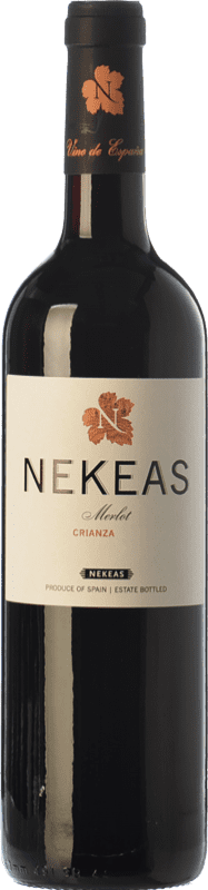 8,95 € 送料無料 | 赤ワイン Nekeas 高齢者 D.O. Navarra