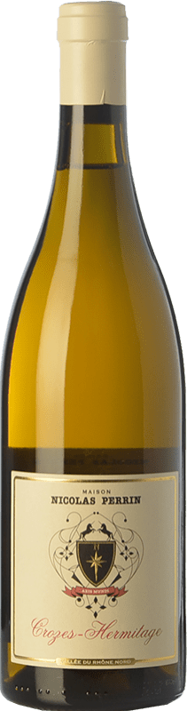 22,95 € 送料無料 | 白ワイン Nicolas Perrin Blanc 高齢者 A.O.C. Crozes-Hermitage