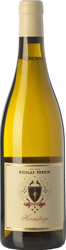 44,95 € | Белое вино Nicolas Perrin Blanc старения A.O.C. Hermitage Рона Франция Roussanne, Marsanne 75 cl