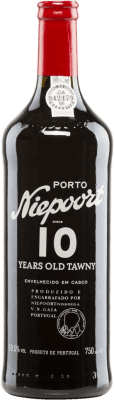 Spedizione Gratuita | Vino fortificato Niepoort Tawny I.G. Porto porto Portogallo Sousón, Touriga Franca, Touriga Nacional, Tinta Amarela, Tinta Cão, Tinta Francisca 10 Anni 75 cl