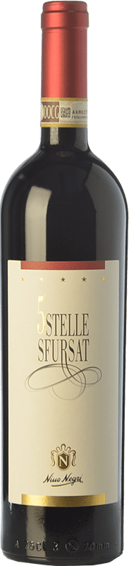 65,95 € Free Shipping | Red wine Nino Negri Sfursat 5 Stelle D.O.C.G. Sforzato di Valtellina Lombardia Italy Nebbiolo Bottle 75 cl