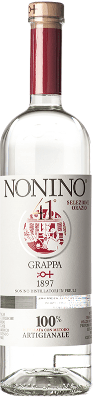 Kostenloser Versand | Grappa Nonino Traditionell I.G.T. Grappa Friulana Friaul-Julisch Venetien Italien 1 L