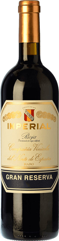 67,95 € | Red wine Norte de España - CVNE Cune Imperial Grand Reserve D.O.Ca. Rioja The Rioja Spain Tempranillo, Graciano, Mazuelo Bottle 75 cl