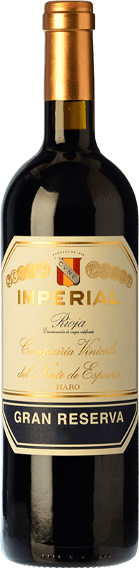 56,95 € | 赤ワイン Norte de España - CVNE Cune Imperial グランド・リザーブ D.O.Ca. Rioja ラ・リオハ スペイン Tempranillo, Graciano, Mazuelo 75 cl