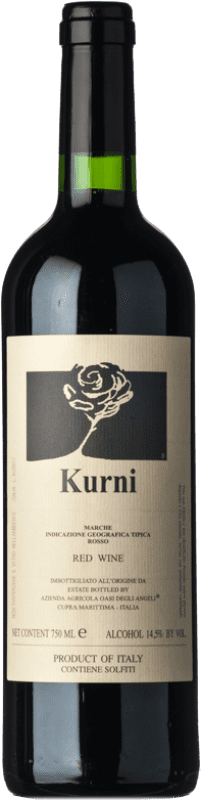 77,95 € Spedizione Gratuita | Vino rosso Oasi degli Angeli Kurni I.G.T. Marche