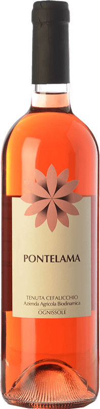 10,95 € Free Shipping | Rosé wine Ognissole Pontelama D.O.C. Castel del Monte Puglia Italy Nero di Troia Bottle 75 cl