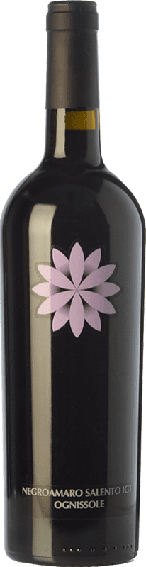 10,95 € | Red wine Ognissole I.G.T. Salento Campania Italy Negroamaro Bottle 75 cl