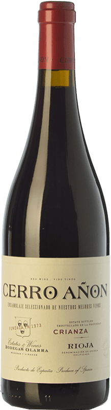 10,95 € Free Shipping | Red wine Olarra Cerro Añón Crianza D.O.Ca. Rioja The Rioja Spain Tempranillo, Grenache, Graciano, Mazuelo Bottle 75 cl