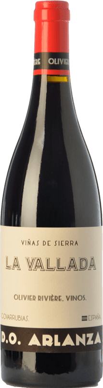 17,95 € Free Shipping | Red wine Olivier Rivière La Vallada Crianza D.O. Arlanza Castilla y León Spain Tempranillo, Grenache Bottle 75 cl