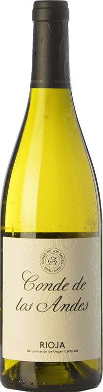 21,95 € Free Shipping | White wine Ollauri Conde de los Andes Crianza D.O.Ca. Rioja The Rioja Spain Viura Bottle 75 cl
