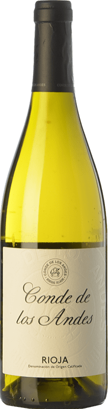 56,95 € Envío gratis | Vino blanco Ollauri Conde de los Andes Crianza D.O.Ca. Rioja