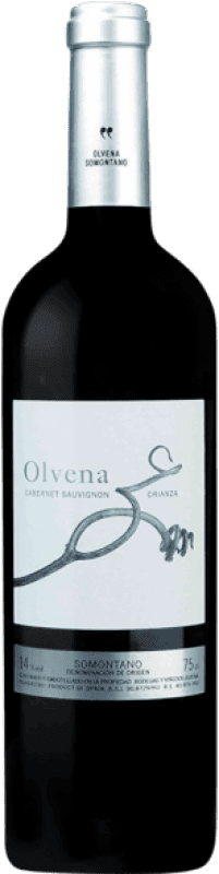 免费送货 | 红葡萄酒 Olvena Crianza — 陈酿 D.O. Somontano 阿拉贡 西班牙 Merlot — 梅洛, Cabernet Sauvignon — 赤霞珠 75 cl