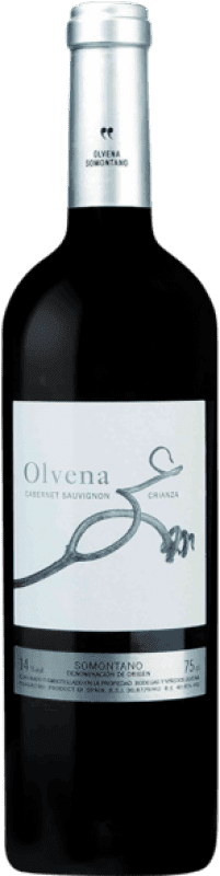 6,95 € | Vin rouge Olvena Crianza D.O. Somontano Aragon Espagne Merlot, Cabernet Sauvignon 75 cl