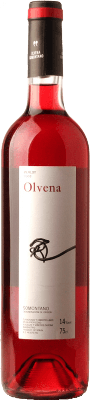 5,95 € | Rosé wine Olvena D.O. Somontano Aragon Spain Merlot Bottle 75 cl
