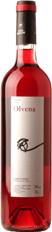 Spedizione Gratuita | Vino rosato Olvena D.O. Somontano Aragona Spagna Merlot 75 cl