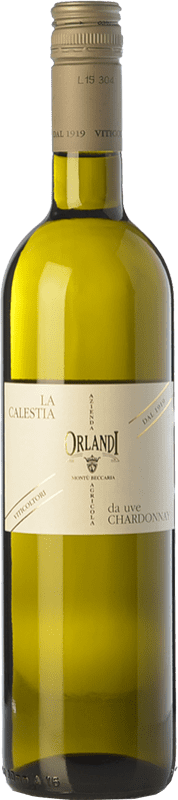 Бесплатная доставка | Белое вино Orlandi I.G.T. Provincia di Pavia Ломбардии Италия Chardonnay 75 cl