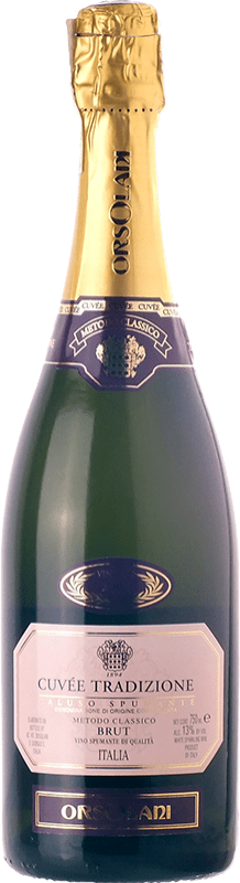 Free Shipping | Rosé sparkling Orsolani Cuvée Tradizione Etichetta Rosa D.O.C.G. Erbaluce di Caluso Piemonte Italy Erbaluce 75 cl