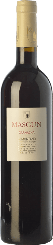 12,95 € | Red wine Osca Mascún Crianza D.O. Somontano Aragon Spain Grenache Bottle 75 cl