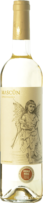 Envío gratis | Vino blanco Osca Mascún D.O. Somontano Aragón España Garnacha Blanca 75 cl